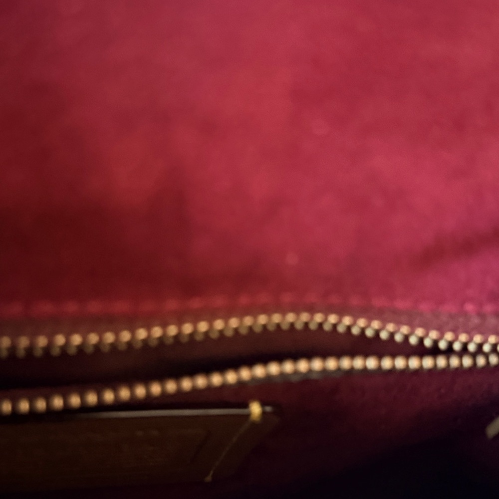 COACH Glovetanned Leather Beat Saddle Bag -Green - Picture 6 of 8